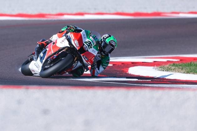 SBK Round 10 EICMA Italian Round (Free Practice 3) in San Martino del Lago, Italy - 26 Sep 2026 Alex Lowes of Bimota by Kawasaki Racing Team with Bimota KB998 Rimini seen during Free Practice 3 of SBK Round 10 EICMA Italian Round. San Martino del Lago Italy Copyright: xFabrizioxCarabellix xSOPAxImagesx Fabrizio-Carabelli-1453922