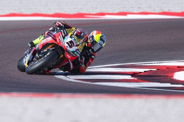 SBK Round 10 EICMA Italian Round (Free Practice 3) in San Martino del Lago, Italy - 26 Sep 2026 Yari Montella of Barni Spark Racing Team with Ducati Panigale V4R seen during Free Practice 3 of SBK Round 10 EICMA Italian Round. San Martino del Lago Italy Copyright: xFabrizioxCarabellix xSOPAxImagesx Fabrizio-Carabelli-1453926