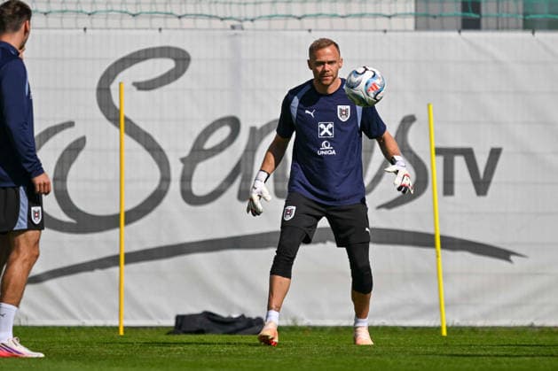 SOCCER - NL, AUT vs KOS VIENNA,AUSTRIA,26.SEP.26 - SOCCER - UEFA Nations League, group stage, OEFB international match, Länderspiel, Nationalmannschaft Austria vs Kosovo, preview, training team AUT. Image shows Alexander Schlager (AUT).  GEPAxpictures xAvnixRetkoceri