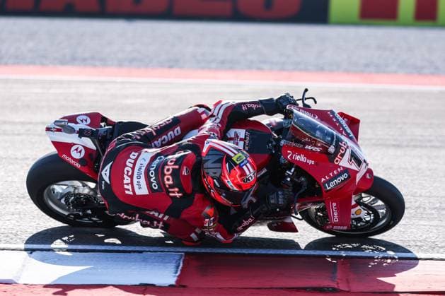 September 26, 2026, San Martino Del Lago, Cremona, Italy: Nicolo Bulega of Aruba.it Racing - Ducati with Ducati Panigale V4R seen during Free Practice 3 of SBK Round 10 EICMA Italian Round. SBK Round 10 EICMA Italian Round (Free Practice 3) In San Martino Del Lago, Italy - 26 Sep 2026  - ZUMAs197 20260926_aaa_s197_028 Copyright: xFabrizioxCarabellix