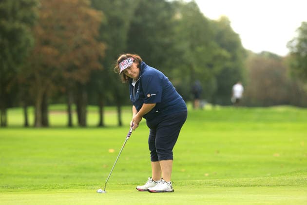 REPRO FREE *PRESS RELEASE NO REPRODUCTION FEE* EDITORIAL USE ONLY Flogas Irish Mixed Foursomes & Four-Ball, Westmanstown Golf Club, Dublin 26 9 2026 Adree™s Aoife Caffery Aoife Caffery 26 9 2026  Copyright: xx BK1_7655 copy