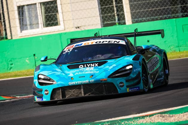 MOTORSPORTS - Motorsports - International GT Open - Qualifying Photo by IPA ABACAPRESS.COM88991657 - INTERNATIONAL GT OPEN 500 - at the Autodromo Nazionale Monza on September 26, 2026, in Monza - Qualifying 1 033 GT OPEN INT Greystone GT - GBR Zac Meakin - GBR Dean Macdonald - McLaren 720S GT3 Evo PRO Monza Italy  Copyright: xIPAxSport ABACAx
