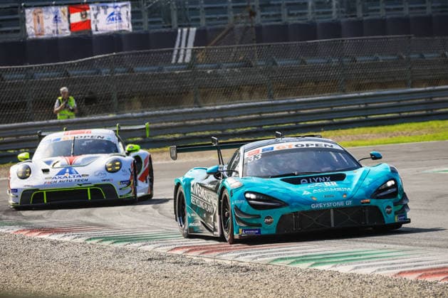 MOTORSPORTS - Motorsports - International GT Open - Qualifying Photo by IPA ABACAPRESS.COM88991662 - INTERNATIONAL GT OPEN 500 - at the Autodromo Nazionale Monza on September 26, 2026, in Monza - Qualifying 033 GT OPEN INT Greystone GT - GBR Zac Meakin - GBR Dean Macdonald - McLaren 720S GT3 Evo PRO Monza Italy  Copyright: xIPAxSport ABACAx