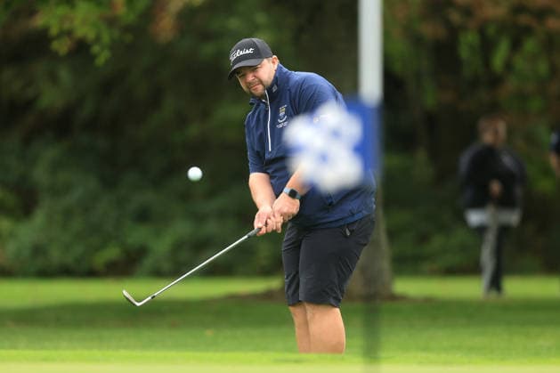 REPRO FREE *PRESS RELEASE NO REPRODUCTION FEE* EDITORIAL USE ONLY Flogas Irish Mixed Foursomes & Four-Ball, Westmanstown Golf Club, Dublin 26 9 2026 Ardee™s Thomas Pepper Thomas Pepper 26 9 2026  Copyright: xx BK1_7948 copy