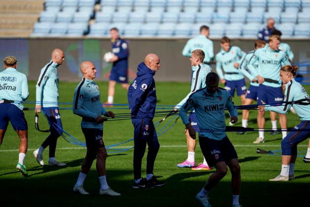 National soccer team coach Oslo 20260926 Norway national team manager Stale Solbakken and the rest of the national team train at Ullevaal Stadium the day before the match against Portugal. Photo: Javad Parsa, NTB, Oslo, Norway. EDITORIAL USE ONLY. RESTRICTED USE FOR BETTING COMPANIES.  Copyright: xJavadxParsax xNTBx