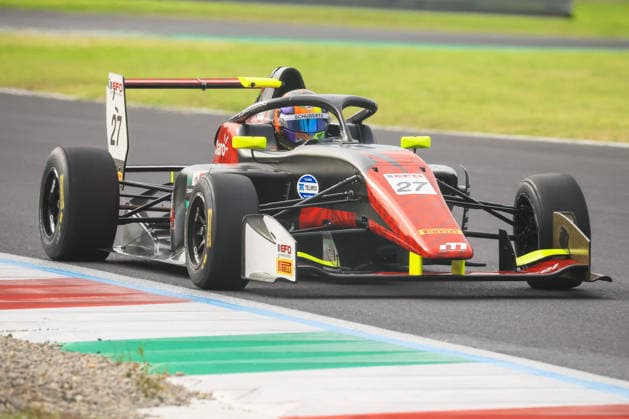 MOTORSPORTS - Motorsports - International GT Open - Qualifying Photo by IPA ABACAPRESS.COM88992250 - INTERNATIONAL GT OPEN 500 - at the Autodromo Nazionale Monza on September 26, 2026, in Monza - Qualifying 1: 027 EUROFORMULA Jesse Carrasquedo (MEX) - Team Motopark Dallara F324 TOM’S TGE 33 Monza Italy  Copyright: xIPAxSport ABACAx