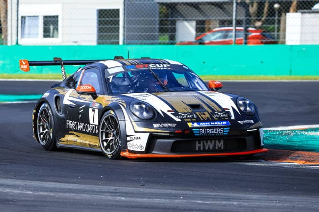 IPA88992640 - INTERNATIONAL GT OPEN 500 - at the Autodromo Nazionale Monza on September 26, 2026, in Monza - Qualifying 1 007 GT OPEN CUP Hans Weijs Motorsport - NLD Jurriaan de Back - NLD Paul Meijer - Porsche 992 GT3 Cup SILVER  Copyright: xLucianoxMariaxBisi IPAxSportx xx IPA88992640