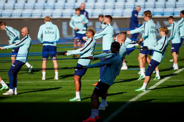 National Soccer Team Practices in Oslo 20260926 The national soccer team practices at Ullevaal Stadium on the day of the match against Portugal. Photo: Javad Parsa, NTB, Oslo, Norway. EDITORIAL USE ONLY. RESTRICTED USE FOR BETTING COMPANIES  Copyright: xJavadxParsax xNTBx