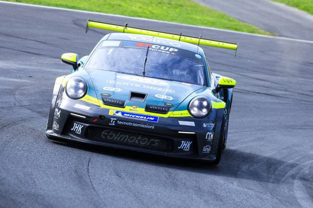 IPA88992643 - INTERNATIONAL GT OPEN 500 - at the Autodromo Nazionale Monza on September 26, 2026, in Monza - Qualifying 1 001 GT OPEN CUP FAEMS Team by Ebimotors - ITA Matteo Luvisi - ITA Pietro Delli Guanti - Porsche 992 GT3 Cup SILVER  Copyright: xLucianoxMariaxBisi IPAxSportx xx IPA88992643