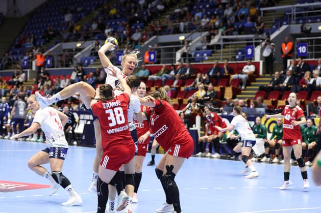 EHF Euro Cup Handball Semifinal: Norway vs. Hungary, Bucharest, Romania 20260926 Ingvild Bakkerud during the semifinal against Hungary Handball EHF Euro Cup Semifinal Norway Hungary Photo by Nikola Krstic, NTB, Bucharest, Romania EDITORIAL USE ONLY RESTRICTED USE FOR BETTING COMPANIES  Copyright: xNTBx