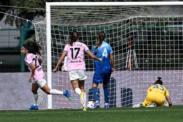 Cm Biella 26 09 2026 - campionato di calcio serie A femminile Juventus-Napoli foto Cristiano Mazzi Image nella foto: gol Alba Redondo 