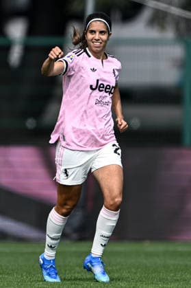 Cm Biella 26 09 2026 - campionato di calcio serie A femminile Juventus-Napoli foto Cristiano Mazzi Image nella foto: esultanza gol Alba Redondo 