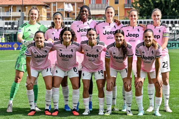 Cm Biella 26 09 2026 - campionato di calcio serie A femminile Juventus-Napoli foto Cristiano Mazzi Image nella foto: formazione Juventus 