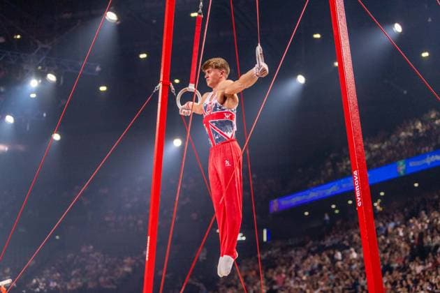 September 26, 2026, Paris, Paris, France: September 26, 2026, Paris, France: Eliott Vernon of Great Britain during the qualifier of the rings at Gym Paris inside the AccorArena. France News - September 26, 2026  - ZUMAp284 20260926_zip_p284_081 Copyright: xMickaelxPintax