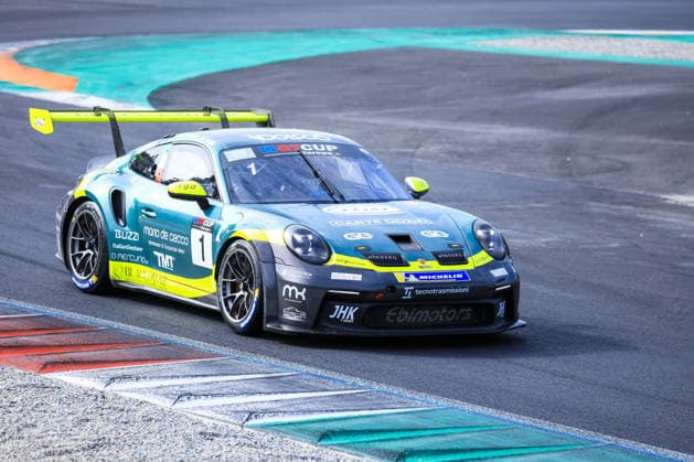 MOTORSPORTS - Motorsports - International GT Open - Qualifying Photo by IPA ABACAPRESS.COM88992638 - INTERNATIONAL GT OPEN 500 - at the Autodromo Nazionale Monza on September 26, 2026, in Monza - Qualifying 1 001 GT OPEN CUP FAEMS Team by Ebimotors - ITA Matteo Luvisi - ITA Pietro Delli Guanti - Porsche 992 GT3 Cup SILVER Monza Italy  Copyright: xIPAxSport ABACAx