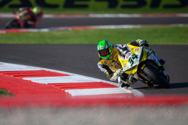 September 26, 2026, Cremona, Italy: Lorenzo BALDASSARRI (ITA) riding for Team Goeleven at turn 12 during Free Practice session 3 of the 2026 WorldSBK EICMA ITALIAN ROUND at Cremona Circuit Angelo Bergamonti in Cremona (Italy), 10th round of the 2026 WorldSBK season..Credit: ZUMA Press WorldSBK 2026: EICMA ITALIAN ROUND: Practice  - ZUMAr158 20260926_aap_r158_011 Copyright: xRiccardoxRighettix