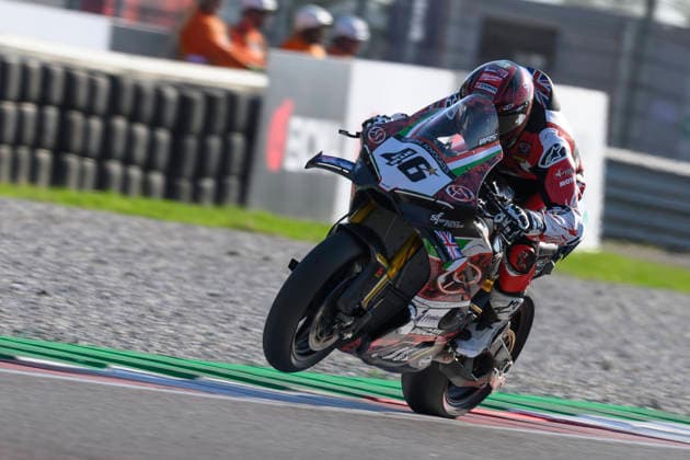 September 26, 2026, Cremona, Italy: Thomas BRIDEWELL (GBR) riding for Superbike Advocates on the curb at turn 13 during Free Practice session 3 of the 2026 WorldSBK EICMA ITALIAN ROUND at Cremona Circuit Angelo Bergamonti in Cremona (Italy), 10th round of the 2026 WorldSBK season..Credit: ZUMA Press WorldSBK 2026: EICMA ITALIAN ROUND: Practice  - ZUMAr158 20260926_aap_r158_018 Copyright: xRiccardoxRighettix