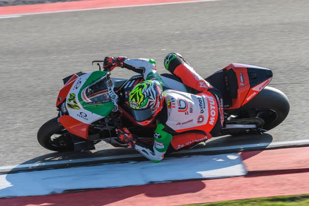 September 26, 2026, Cremona, Italy: Axel BASSANI (ITA) riding for bimota by Kawasaki Racing Team at turn 13 during Free Practice session 3 of the 2026 WorldSBK EICMA ITALIAN ROUND at Cremona Circuit Angelo Bergamonti in Cremona (Italy), 10th round of the 2026 WorldSBK season..Credit: ZUMA Press WorldSBK 2026: EICMA ITALIAN ROUND: Practice  - ZUMAr158 20260926_aap_r158_026 Copyright: xRiccardoxRighettix