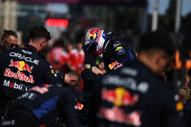 F1 - AZERBAIJAIN GRAND PRIX 2026 03 VERSTAPPEN Max (nld), Red Bull Racing Ford RB22, action during the 2026 Formula 1 Azerbaijan Grand Prix, 15th round of the 2026 Formula One World Championship, WM, Weltmeisterschaft from September 24 to 26, 2026 on the Baku City Circuit, in Baku, Azerbaijan - BakuAzerbaijan  Copyright: xDPPIx