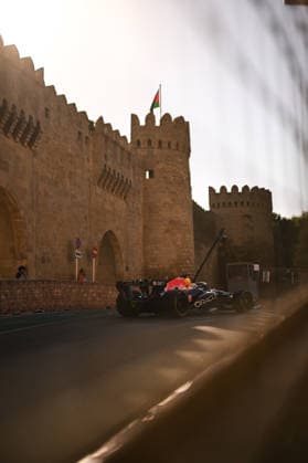 F1 - AZERBAIJAIN GRAND PRIX 2026 03 VERSTAPPEN Max (nld), Red Bull Racing Ford RB22, action during the 2026 Formula 1 Azerbaijan Grand Prix, 15th round of the 2026 Formula One World Championship, WM, Weltmeisterschaft from September 24 to 26, 2026 on the Baku City Circuit, in Baku, Azerbaijan - BakuAzerbaijan  Copyright: xDPPIx