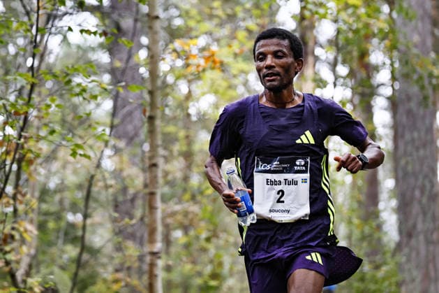 260926 Ebba Tulu Chala Hässelby SK, winner of the Men s 30 km race, September 26, 2026, in Lidingö  Copyright: PETERxHOLGERSSON BB260926PH023