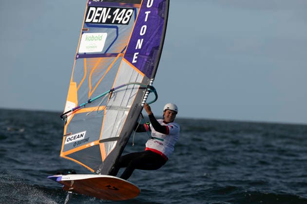 PWA Citroën World Windsurfing Tour Sylt 2026 Day 1 Men’s Slalom Canceled Due to Insufficient Wind Sylt Westerland, September 26, 2026 Kasper Nielsen Men’s Slalom Foil, Denmark, DEN 148 PWA Citroën World Windsurfing Tour Sylt 2026 Day 1 Slalom Men Canceled Due to Insufficient Wind on September 26, 2026, off Brandenburger Beach, Motorboat on Sylt, Westerland, Germany Copyright: xBEAUTIFULxSPORTS AndreasxDickx