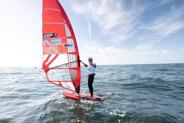 PWA Citroën World Windsurfing Tour Sylt 2026 Day 1 Men s Slalom Canceled Due to Insufficient Wind Sylt Westerland, September 26, 2026 Nacho Baltasar Summers Men s Slalom Foil, Spain, ESP 1 PWA Citroën World Windsurfing Tour Sylt 2026 Day 1 Slalom Men Canceled Due to Insufficient Wind on September 26, 2026, off Brandenburger Beach, Motorboat on Sylt Westerland, Germany Copyright: xBEAUTIFULxSPORTS AndreasxDickx