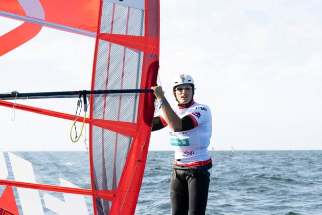 PWA Citroën World Windsurfing Tour Sylt 2026 Day 1 Men s Slalom Canceled Due to Insufficient Wind Sylt Westerland, September 26, 2026 Nacho Baltasar Summers Men s Slalom Foil, Spain, ESP 1 PWA Citroën World Windsurfing Tour Sylt 2026 Day 1 Slalom Men Canceled Due to Insufficient Wind on September 26, 2026, off Brandenburger Beach, Motorboat on Sylt Westerland, Germany Copyright: xBEAUTIFULxSPORTS AndreasxDickx