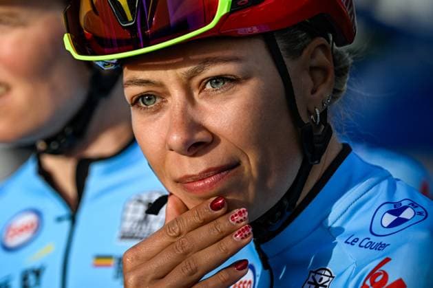 Belgian Shari Bossuyt pictured before the elite women Road Race race (180,4 km) at the cycling World Championship, WM, Weltmeisterschaft in Montreal, Canada, Saturday 26 September 2026. The UCI road world championships are taking place from 20 to 27 September, in Montreal, Canada. JASPERxJACOBS  x187880981x