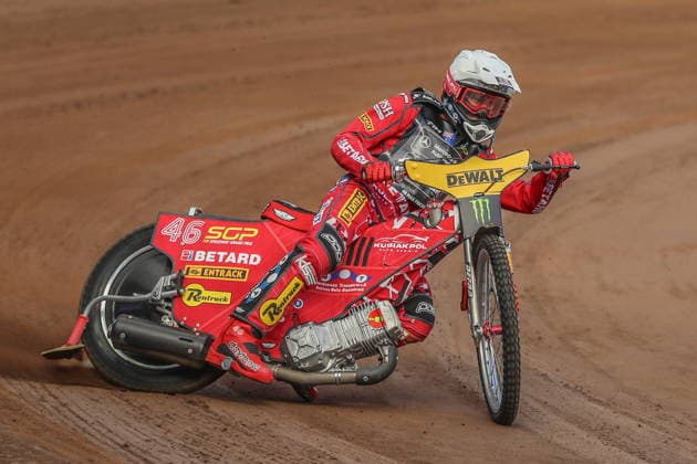 Torun 26.09.2026. Zuzel FIM indywidualne mistrzostwa swiata na zuzlu sezon 2026 --- FIM Speedway Grand Prix season 2026 nz Max Fricke Fot. Kacper Staniec NEWSPIX.PL --- newspix.pl 