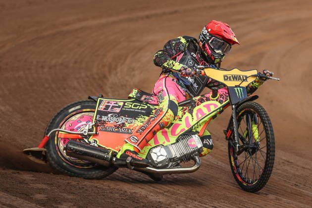 Torun 26.09.2026. Zuzel FIM indywidualne mistrzostwa swiata na zuzlu sezon 2026 --- FIM Speedway Grand Prix season 2026 nz Michael Jepsen Jensen Fot. Kacper Staniec NEWSPIX.PL --- newspix.pl 