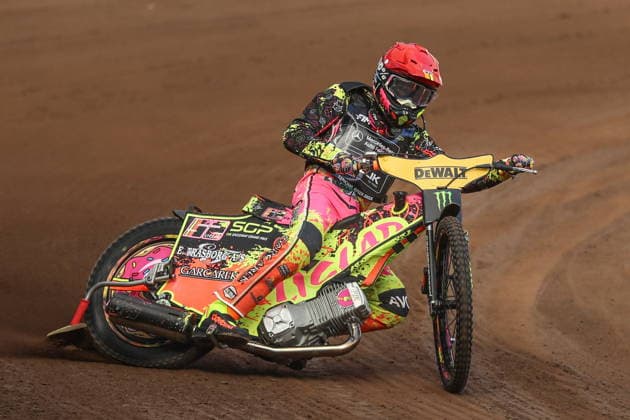 Torun 26.09.2026. Zuzel FIM indywidualne mistrzostwa swiata na zuzlu sezon 2026 --- FIM Speedway Grand Prix season 2026 nz Michael Jepsen Jensen Fot. Kacper Staniec NEWSPIX.PL --- newspix.pl 