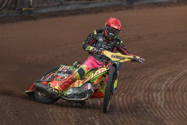 Torun 26.09.2026. Zuzel FIM indywidualne mistrzostwa swiata na zuzlu sezon 2026 --- FIM Speedway Grand Prix season 2026 nz Max Fricke Fot. Kacper Staniec NEWSPIX.PL --- newspix.pl 