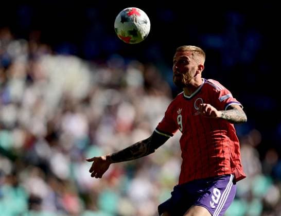 Oliver McBurnie of Scotland Slovenia v Scotland, UEFA Nations League, Football, Stadion Stozice, Ljubljana, Slovenia - 26 Sep 2026Ljubljana Stadion Stozice Australia  Copyright: xNikolaxKrstic Shutterstockx 17170707e
