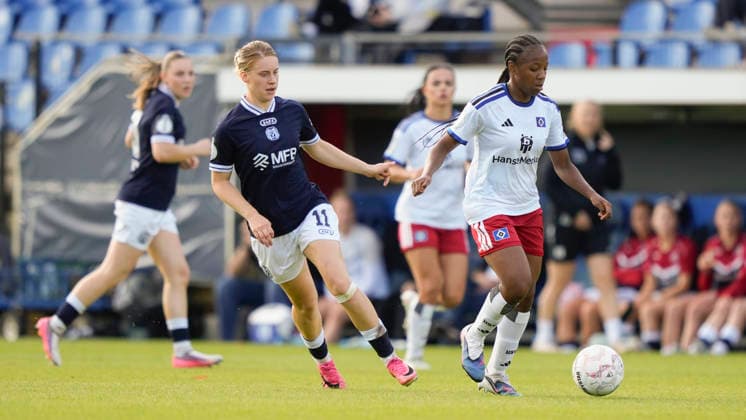 September 26, 2026, Hänsch Arena, Meppen, GER, Women s Soccer, DFB Cup: SV Meppen vs. Hamburger SV, Lotte Masseling SV Meppen 11 DFL REGULATIONS PROHIBIT ANY USE OF PHOTOGRAPHS AS IMAGE SEQUENCES AND OR QUASI-VIDEO Meppen, Lower Saxony, Hänsch Arena