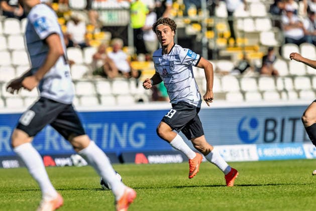 Leander Nicolas Popp, SSV Ulm 1846 Soccer, 33; SSV Ulm 1846 Soccer vs. SV Eintracht Trier, Soccer, Regionalliga Southwest, Matchday 9, Donaustadion Ulm, September 26, 2026, Ulm Copyright: xLuccaxFundelx EP_EER