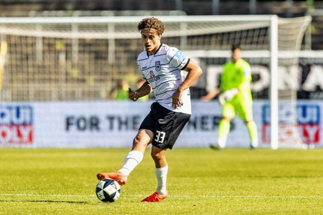 Single-image cutout: Leander Nicolas Popp, SSV Ulm 1846 soccer, 33 SSV Ulm 1846 soccer vs. SV Eintracht Trier, soccer, Regionalliga Südwest, Matchday 9, Donaustadion Ulm, September 26, 2026, Ulm Copyright: xLuccaxFundelx EP_EER