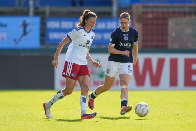 September 26, 2026, Hänsch Arena, Meppen, GER, Women s Soccer, DFB Cup: SV Meppen vs. Hamburger SV, Lotte Masseling SV Meppen 11 DFL REGULATIONS PROHIBIT ANY USE OF PHOTOGRAPHS AS IMAGE SEQUENCES AND OR QUASI-VIDEO Meppen, Lower Saxony, Hänsch Arena