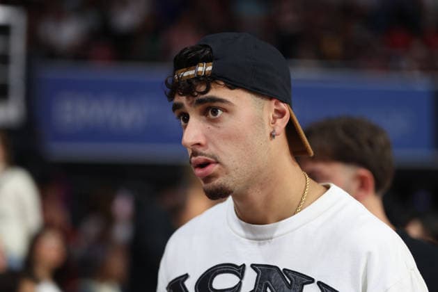 Aleksandar Pavlovic, FC Bayern Munich, 45, GER, FC Bayern Basketball vs. Alba Berlin, Basketball, easycredit Basketball Bundesliga, Matchday 23, 2026–2027 Season, September 26, 2026, GER, FC Bayern Basketball vs. Alba Berlin, Basketball, easycredit Basketball Bundesliga, Matchday 23, 2026–2027 Season, September 26, 2026, Munich Copyright: xEibner-Pressefoto JennixMaulx EP_JML