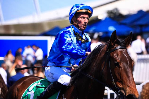 26th September 2026; Rosehill Gardens Racecourse, Sydney, Australia; Yulong Golden Rose Day Horse Racing; Tab Highway Handicap, Xtreme, trained by Paul Snowden, Jockey Kerrin McEvoy enters the winners circle KevinxManning