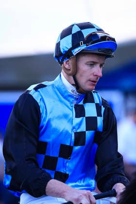 26th September 2026; Rosehill Gardens Racecourse, Sydney, Australia; Yulong Golden Rose Day Horse Racing; Racingsports.com.au Golden Pendant, Lazzura, trained by Chris Waller, Jockey James Brett McDonald enters the winners circle KevinxManning