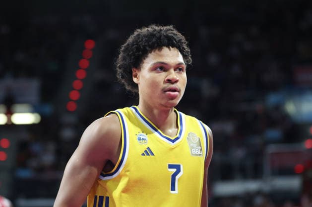 Jack Kayil Alba Berlin, 07, GER, FC Bayern Basketball vs. Alba Berlin, Basketball, easycredit Basketball Bundesliga, Matchday 23, 2026–2027 Season, September 26, 2026, GER, FC Bayern Basketball vs. Alba Berlin, Basketball, easycredit Basketball Bundesliga, Matchday 23, 2026–2027 Season, September 26, 2026, Munich Copyright: xEibner-Pressefoto JennixMaulx EP_JML