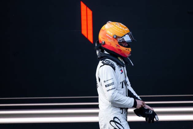 September 26, 2026, AZE, Motorsports, FIA Formula 1 World Championship, 2026 Season, Baku City Circuit, Azerbaijan Grand Prix, Valtteri Bottas, Cadillac F1 Team, Finland, No. 77, wearing a helmet with a special rhinoceros design, Baku, Baku City Circuit, Azerbaijan Copyright: xNordphoto Memmlerx