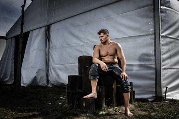 Oil Wrestling Presidential Cup ISTANBUL, TURKIYE - SEPTEMBER 26: A wrestler is seen during the Presidential Oil Wrestling Cup at Ataturk Airport National Garden in Istanbul, Turkiye, on September 26, 2026. Sebnem Coskun Anadolu Istanbul Turkey. Editorial use only. Please get in touch for any other usage.  Copyright: x2026xAnadoluxSebnemxCoskunx