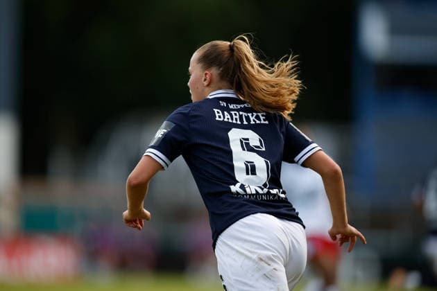 Soccer I Women s I 2026–2027 Season I DFB Cup I SV Meppen vs. Hamburger SV I September 26, 2026 Lilly Bartke 6, SV Meppen, cutout, close-up, portrait, single photo, single image, body, Meppen, Hänsch Arena, Lower Saxony, Germany Copyright: xLobeca CedricxSiefkerx