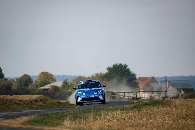 AUTO - RALLYE COEUR DE FRANCE 2026 E6 JANVIER Philippe, DERORY Julie, Alpine A290, action during the Rallye Coeur de France 2026, 7th round of the Championnat de France des Rallyes 2025, from September 26 to 27, 2026 in VendÃ me, France -  Copyright: xGREGORYxLENORMANDx