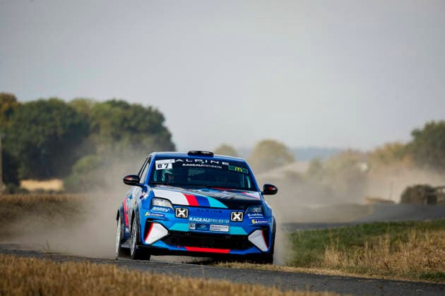 AUTO - RALLYE COEUR DE FRANCE 2026 E7 CHAPUT Franck, POURSAIN Yann, Alpine A290, action during the Rallye Coeur de France 2026, 7th round of the Championnat de France des Rallyes 2025, from September 26 to 27, 2026 in VendÃ me, France -  Copyright: xGREGORYxLENORMANDx