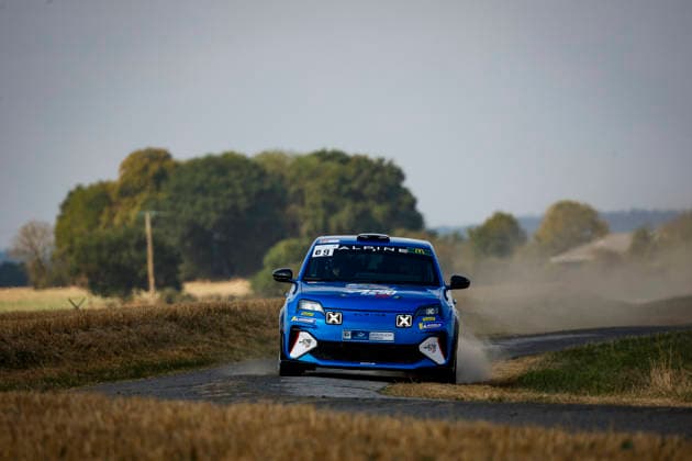 AUTO - RALLYE COEUR DE FRANCE 2026 E9 Alexandra la Belge, FAUCHER HervÃ , Alpine A290, action during the Rallye Coeur de France 2026, 7th round of the Championnat de France des Rallyes 2025, from September 26 to 27, 2026 in VendÃ me, France -  Copyright: xGREGORYxLENORMANDx