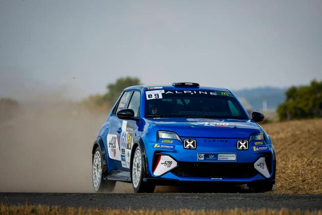 AUTO - RALLYE COEUR DE FRANCE 2026 E9 Alexandra la Belge, FAUCHER HervÃ , Alpine A290, action during the Rallye Coeur de France 2026, 7th round of the Championnat de France des Rallyes 2025, from September 26 to 27, 2026 in VendÃ me, France -  Copyright: xGREGORYxLENORMANDx