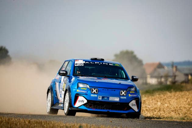 AUTO - RALLYE COEUR DE FRANCE 2026 E10 ZORLU Nazan, CIPLAK Ozhan, Alpine A290 Rallye, Alpine A290, action during the Rallye Coeur de France 2026, 7th round of the Championnat de France des Rallyes 2025, from September 26 to 27, 2026 in VendÃ me, France -  Copyright: xGREGORYxLENORMANDx